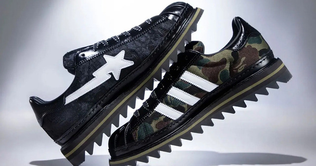 CLOT x BAPE Superstar by Edison Chen, triple collab, para mayor placer