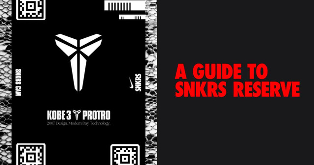 Nike lanza SNKRS Reserve: pre-orden de sneakers exclusivos