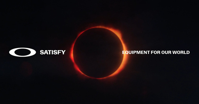 Satisfy® x Oakley®: Equipment for our world
