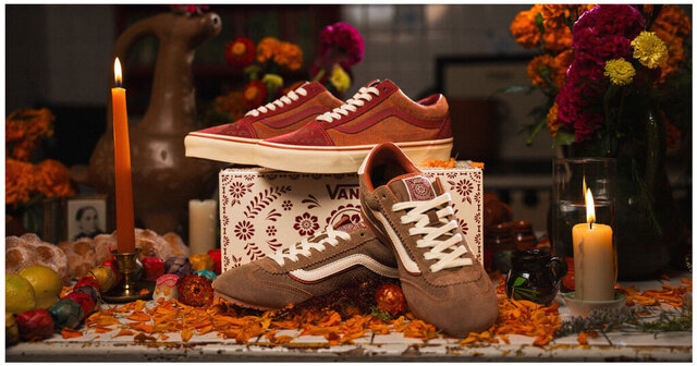 Vans Homenaje x Mauro Garfias: Día de Muertos en tenis